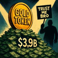 Gold Token Market Reaches $3.9B Despite CZ’s Trust Concerns