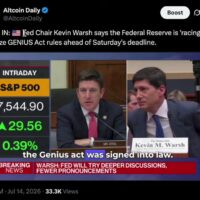 Fed Chair Kevin Warsh Seeks Stablecoin Rules Before Saturday Deadline