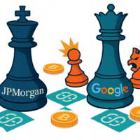JP Morgan и Google усиливают влияние на криптоиндустрию